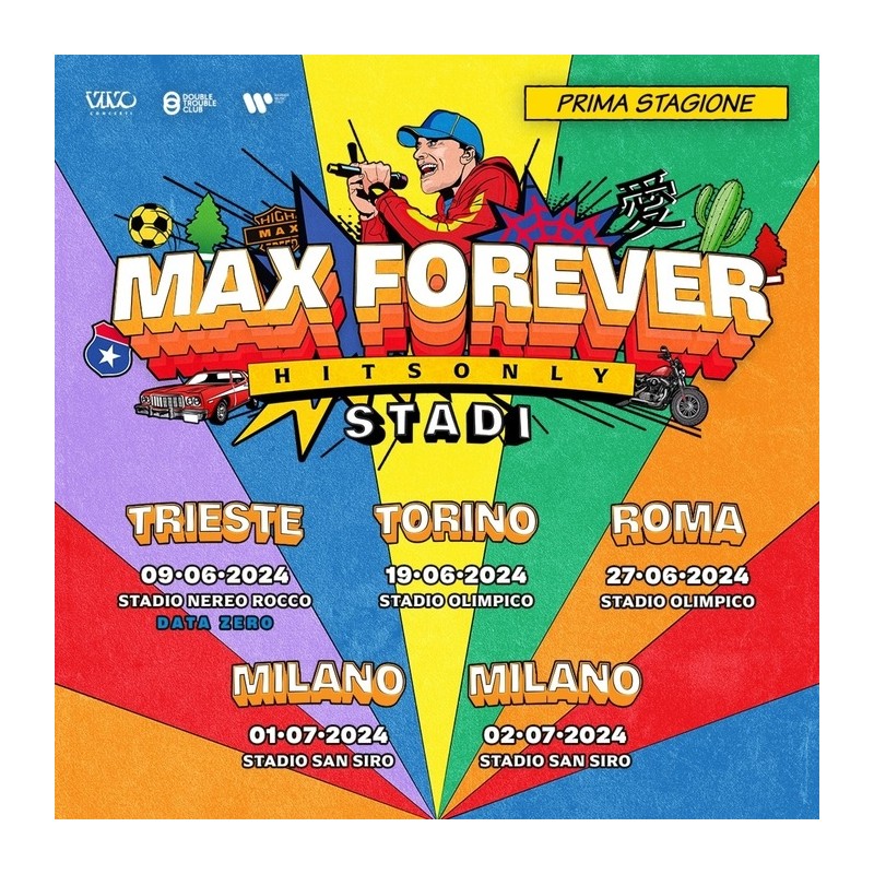 Max Pezzali 'Forever 2024'