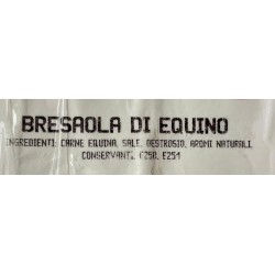 Bresaola di equino